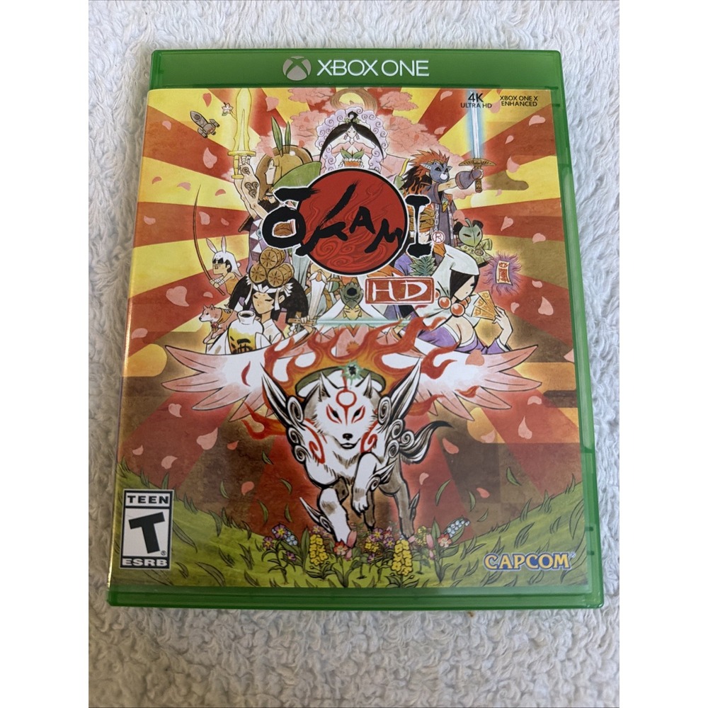 Okami HD for Microsoft Xbox One 2017 Capcom Remaster 4K Ultra HD